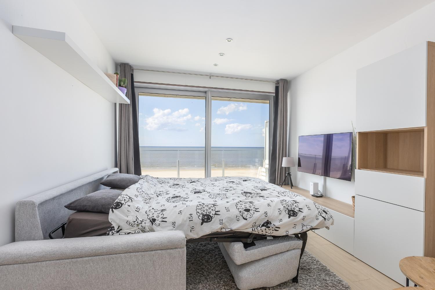 Studio Met Frontaal Zeezicht Middelkerke Dış mekan fotoğraf