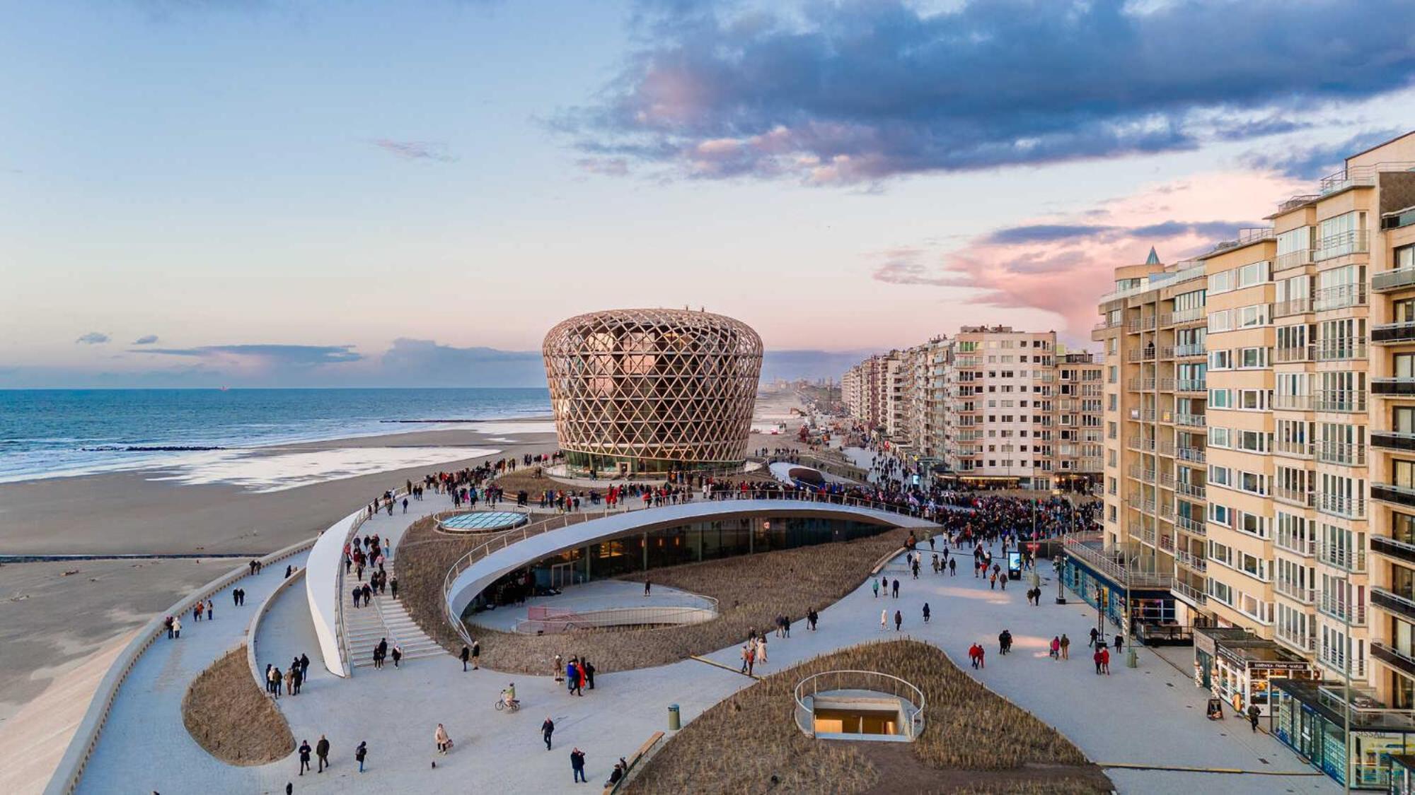 Studio Met Frontaal Zeezicht Middelkerke Dış mekan fotoğraf